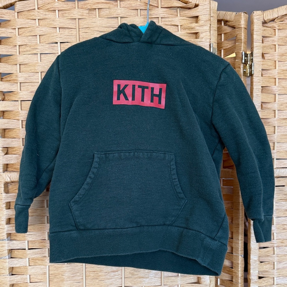 Kith dark green sweatshirt 3T